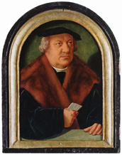 Portrait of Petrus von Clapis,<br>Barthel Bruyn The Elder 